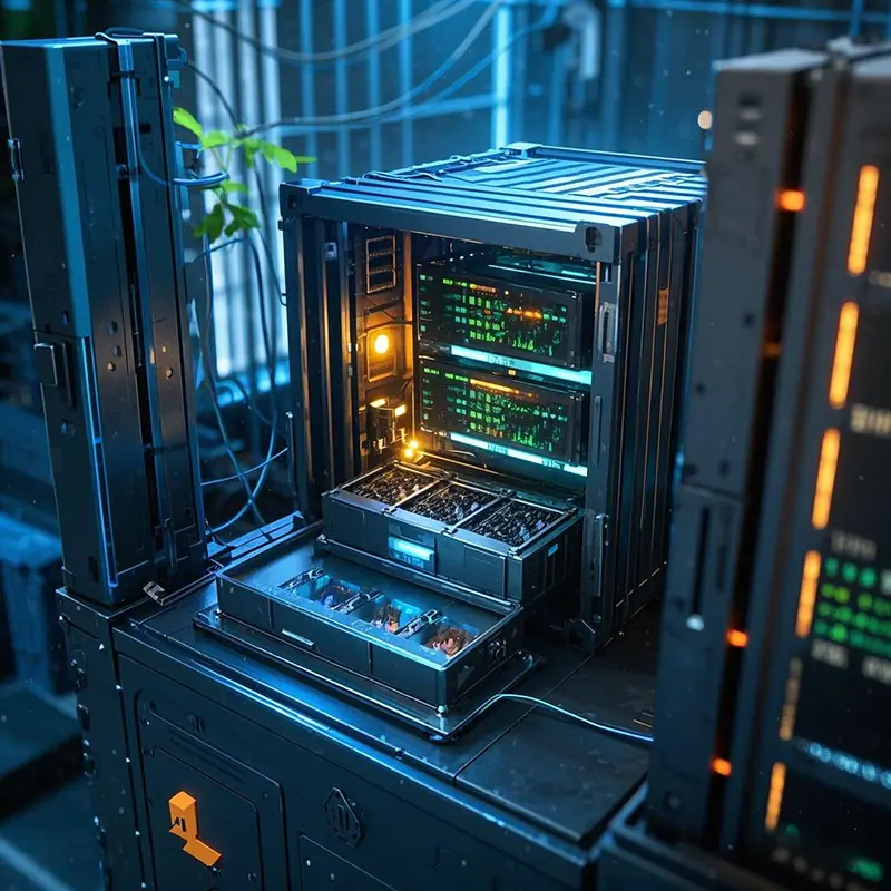 वर्चुअल करेंसी कंटेनर कंप्यूटर कक्ष के लिए पाइप क्या है?